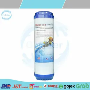 OCB GAC NANOTEC 10 INCH / GRANULAR ACTIVATED CARBON NANO / FILTER AIR NANO 10” Karbon Mesin