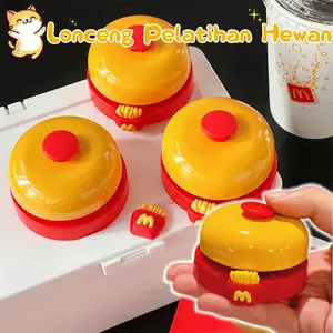 Lonceng Pelatihan Hewan Peliharaan Pet Training Bell Lonceng Pelatihan Anjing & Kucing Bell Lucu Untuk Latihan Toilet & Perilaku Bell Lonceng Melatih Ketangkasan Anjing Kucing Pet Bell Lonceng Hewan Peliharaan Kartun