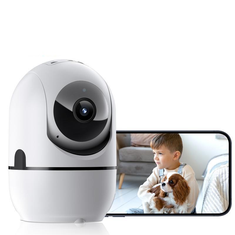 2MP Smart WiFi Pan-Tilt Security Camera with Human Detection - TikTok Shop