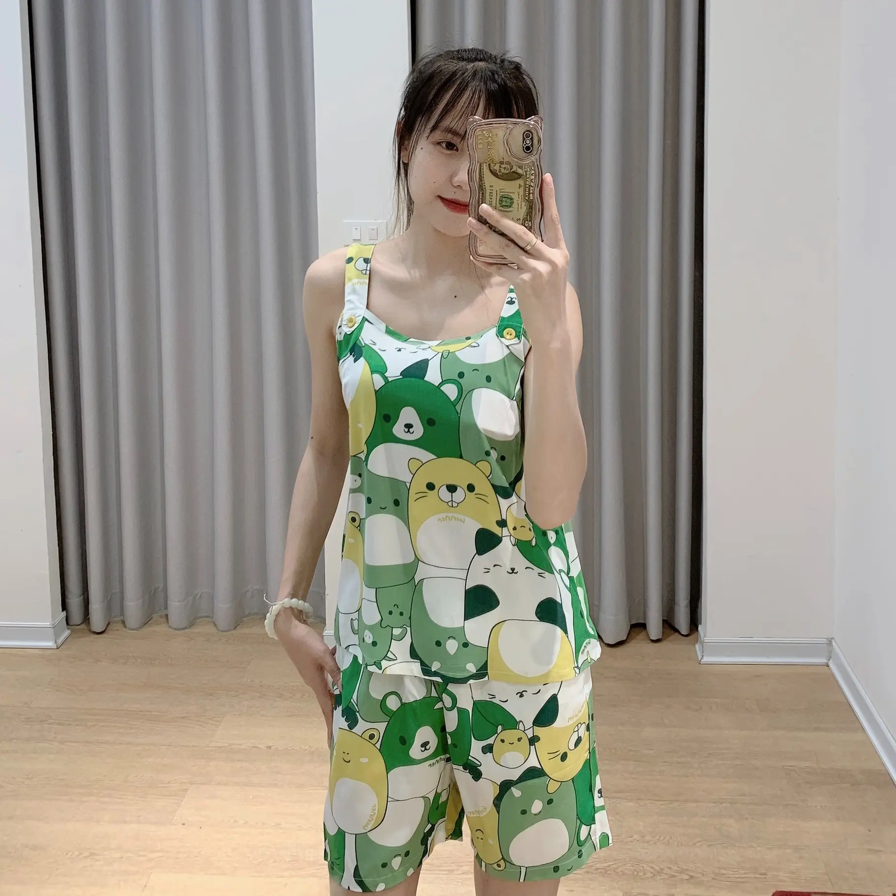 23050H WONNER BY WINNY Bộ lanh sát nách mặc nhà thoải mái dễ chịu