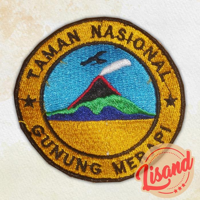 Gambar Patch Emblem Bordir Taman Nasional Gunung Merapi dari Lisand Kota Bogor Tokopedia