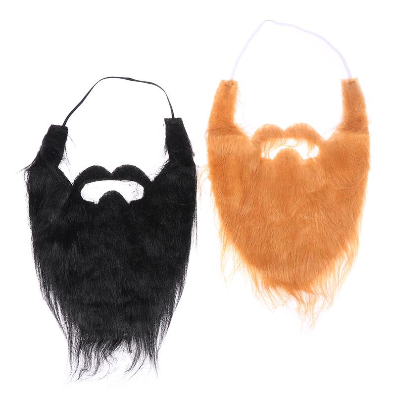 Product Introduction of [HOU]Handmade Wig Beard Hats Crochet Mustache Knit Halloween Party Decoration Moustache Men Women Festival Caps Face Beard Wig Props 19