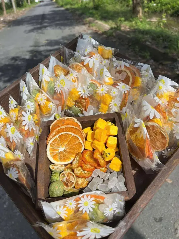 Combo 30 Gói Trà Mix (15 gói trà đông trùng + 15 gói trà kim quất) - Tâm An 0