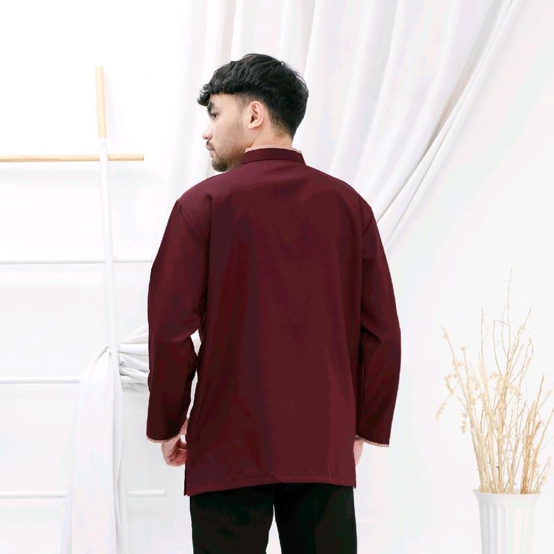 Laatansa Exclusive - Baju Kemeja Koko Simpel Elegan 4