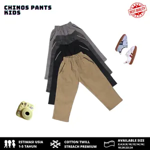 Celana Chinos Panjang Umur 1-13 Tahun Terlaris Bisa COD cotton katun laki-laki