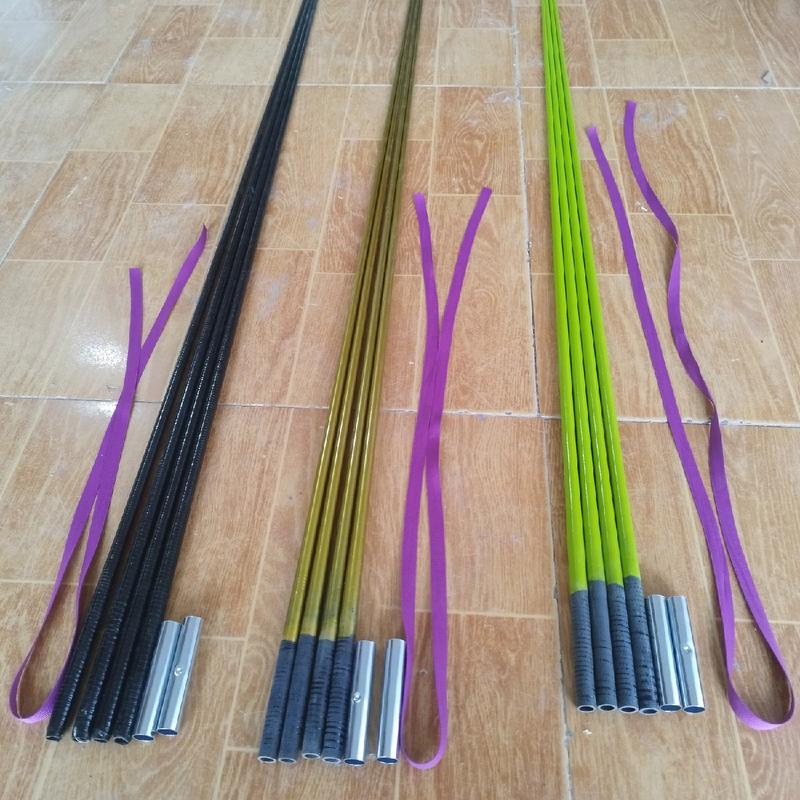 bộ 4 nan cacbon 125cm+2 pass nối làm khung xương diều sáo 2m50 chất lượng tốt bền đẹp . đồ chơi diều sáo.