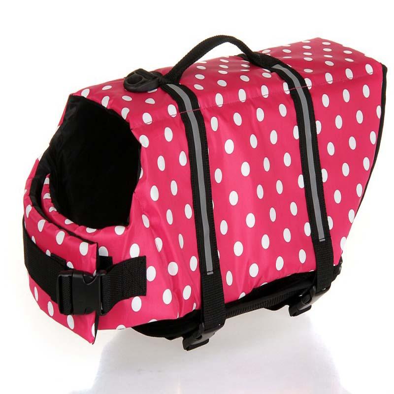 Product Introduction of XXS-XXL Dog Life Vest Summer Printed Pet Life Jacket Dog Safety Clothes Dogs Swimwear Pets Safety Swimming Suit Summer 12