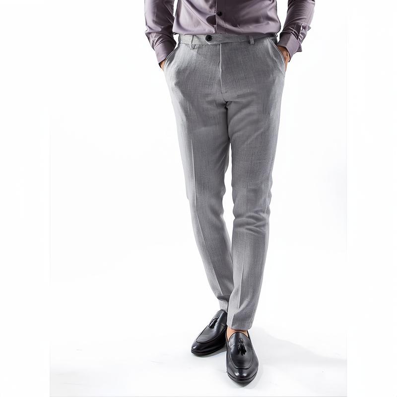 Quần Tây Trung Niên Nam Chất Vải Siêu Nhẹ Dễ Mặc. Pants Menswear Jean Có Túi 2