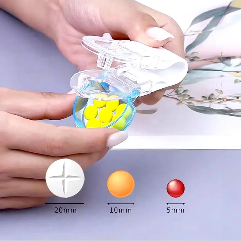 Baby Medicine Dispenser, Medicine Dispenser, Durable Medicine Storage Box, Easy to Open and Close 6