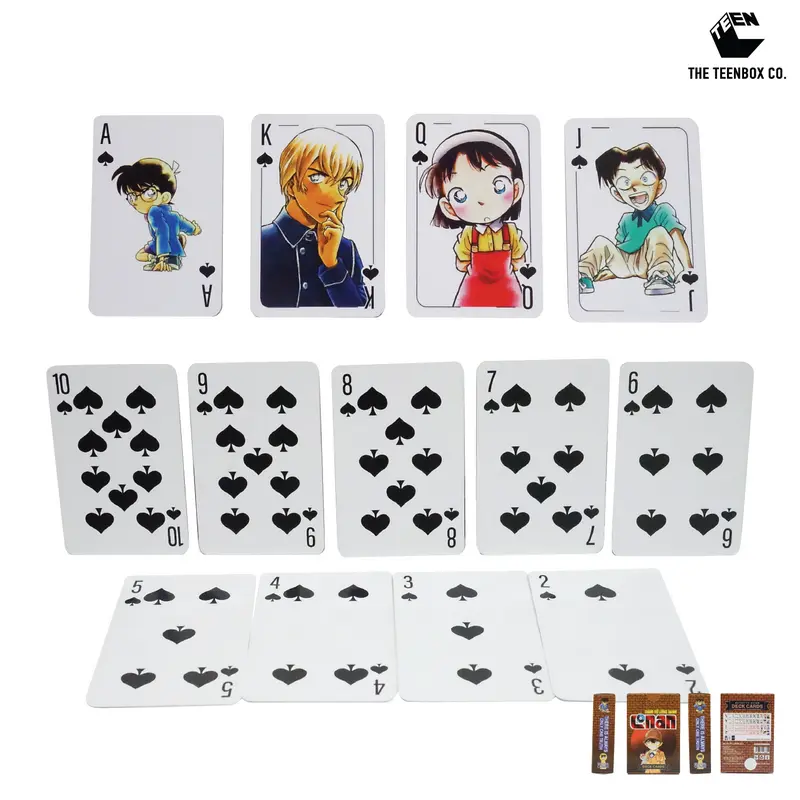 Bộ Bài Tây 54 Lá Conan Thám Tử Lừng Danh - Sản Phẩm Có Bản Quyền, Phân Phối Bởi Teenbox Thẻ Bài Cards 4