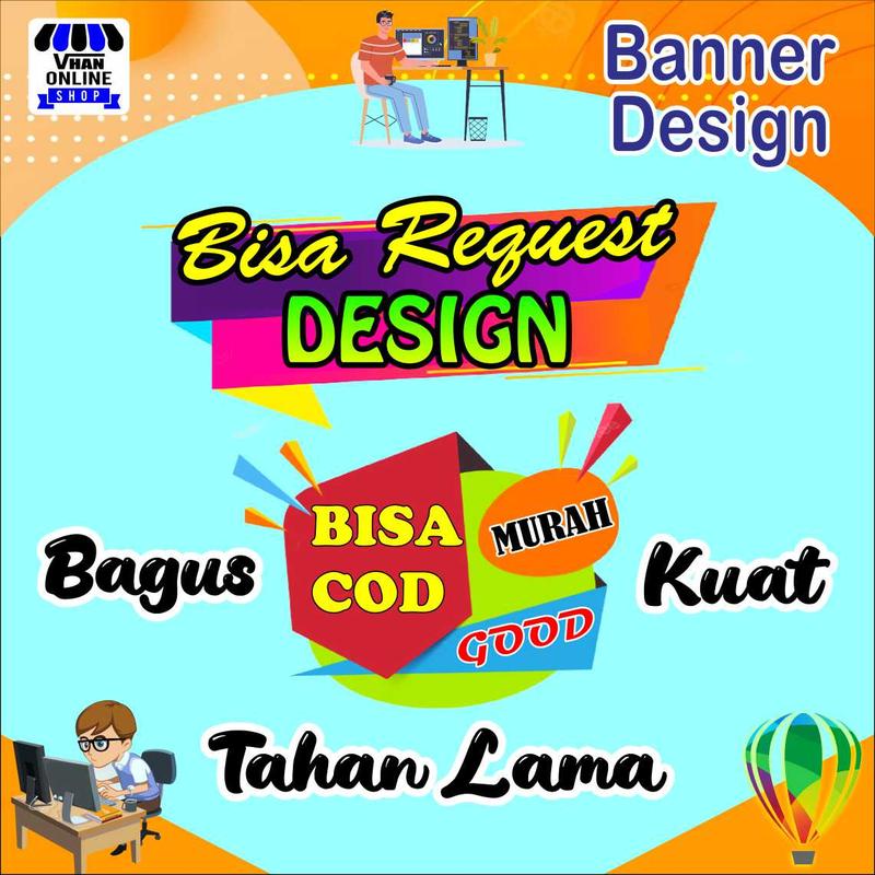 Cetak Spanduk, Banner, Mmt, Sesuai Request, Bisa Request Gambar Dan Ukuran 3