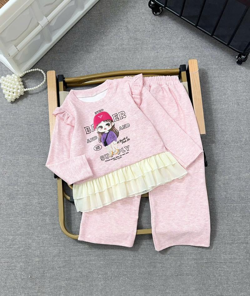 Product Introduction of 16-26kg Bộ quần áo tăm dày lông thỏ mềm mịn CÔ GÁI ĐỘI MŨ ĐỎ 3