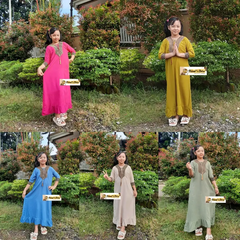 Gamis Sultan Premium l Gamis Renda Sultan l Gamis Viral l Gamis Mom and Kids 1
