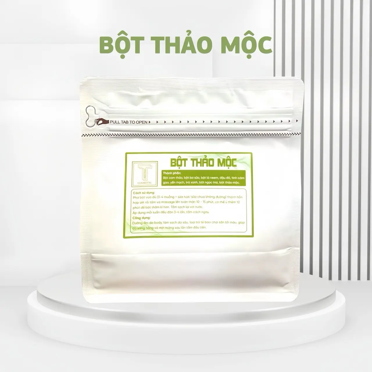 [Tẩy Tế Bào Chết] Bột Thảo Mộc, Túi 250gram, Tắm Tẩy Tế Bào Chết Dành Cho Da