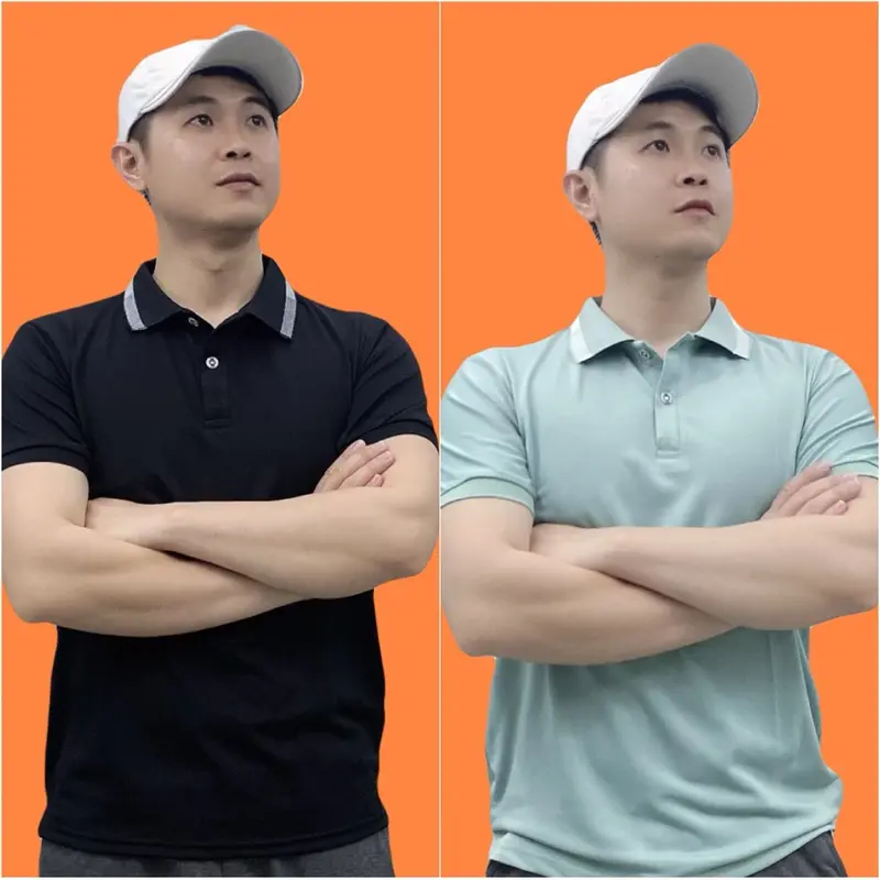 Áo Polo cộc tay Nam cao cấp vải cotton cá sấu thoáng mát, thấm hút mồ hôi (PoloGOATor) áo thun, áo cộc tay có cổ bẻ. Ngắn Tay Menswear Shirt 2