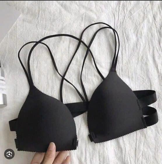 Áo lót su cài khóa trước 881 -  hàng đệm bàn tay mỏng mặc mát dày 0,5cm free size dưới 53kg số đo vòng 1 dưới 83cm- áo ngực Nữ Bra 3