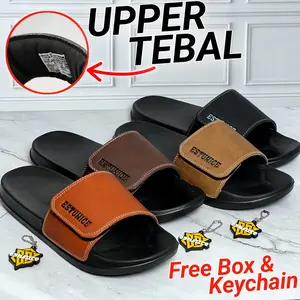 Estunice Sandal Slop Pria Slip On Slide Selop - Austin Hook