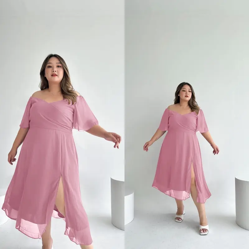 GARVINZ Dress Bigsize Armany Baby Doll Import 7