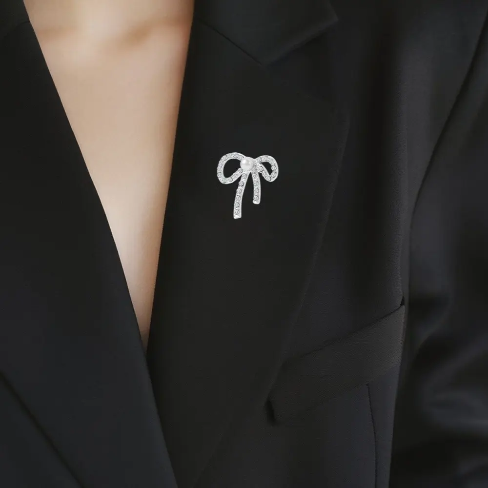 Female fashion elegant bowknot Brooch Dress/Skirt/Suit DIY Clothing Accessories