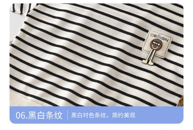 Product Introduction of Áo Len Trẻ Em, Hàng Mới Về Mùa Thu 2024, Dành Cho Bé Trai Và Bé Gái, Áo Chui Đầu Kẻ Sọc, Thích Hợp Cho Mùa Xuân Và Mùa Thu, Áo Len Dài Tay Cho Em Bé Áo Mặc Bên Ngoài 23