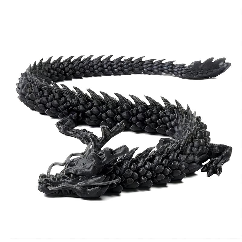 Product Introduction of [XKQ]3D Printed Chinese Dragon Full Body Joints Movable Home Furnishing Decoration Ornament Worth Collecting Creative Toys 24
