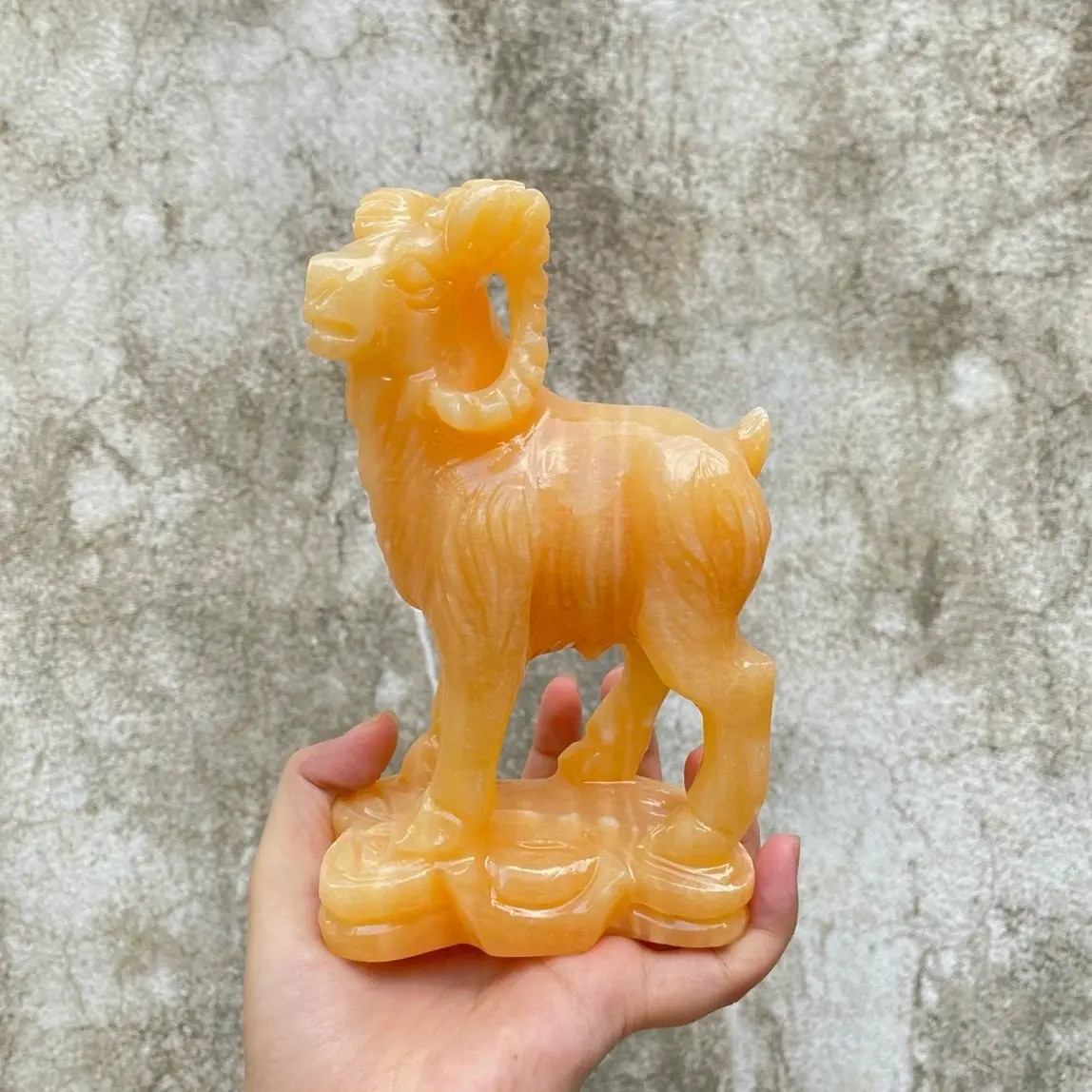 Bộ 12 con giáp cao 12cm đá Ngọc Hoàng Long phong