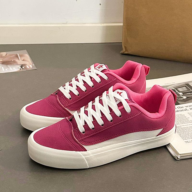 Canvas Shoes Men's and Women's 2024 Winter New Student Korean Style Sneakers Couple Sports Casual Shoes Skateboard Shoes Street Shot Fashion 7
