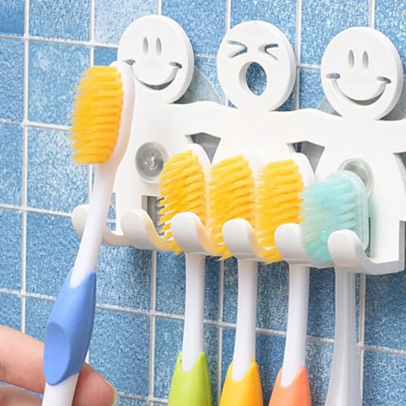 Tempat Sikat Gigi Model 3 orang / Rak Sikat Gigi / Toothbrush Holder Dinding 0
