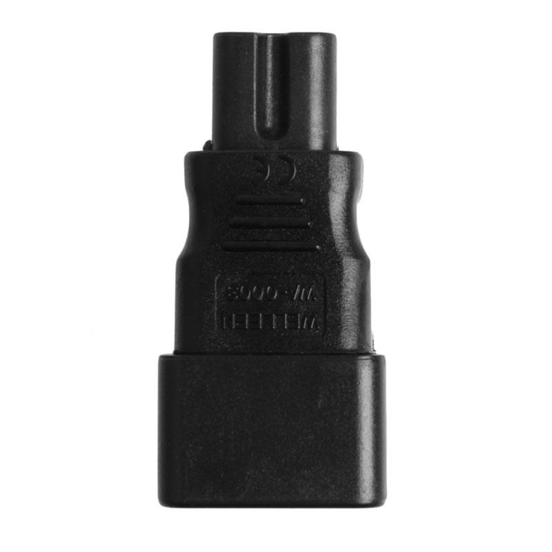 Product Introduction of 3-Pin C14 Male to C7 Female Power Socket Adaptor Plug Converter 0