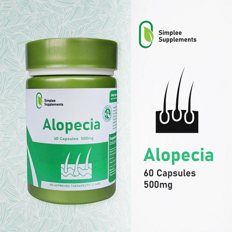 Simplee Alopecia Capsule Supplement ( 60 Vegan Capsules 500m - TikTok ...
