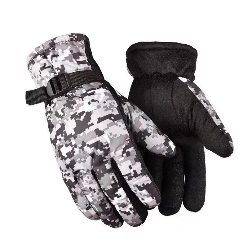 Winter Warm Gloves, Double Thickened Gloves, Outdoor Sports Gloves for Cycling, Skiing, Climbing, Outdoor Sports Accessories