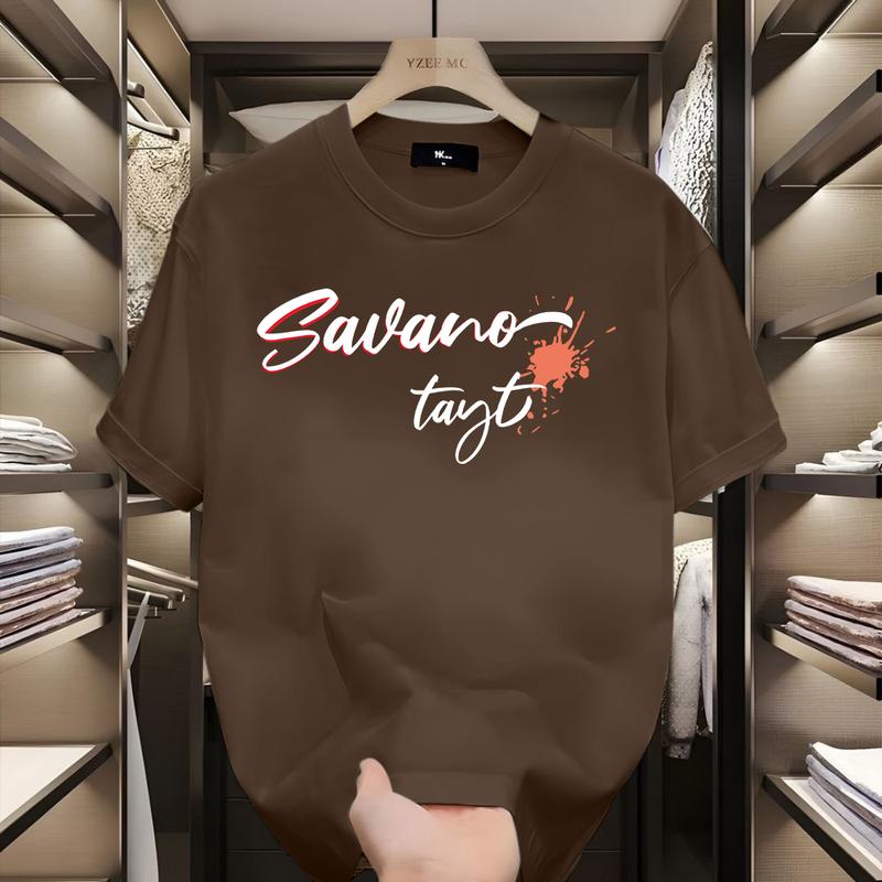 Product Introduction of Áo Thun Nam, In Hình Hoàng Hôn, Tay Ngắn, Dáng Rộng Vừa Vặn, Thoải Mái, Làm Bằng 100% Cotton 10