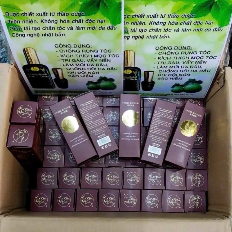 Xịt ngăn rụng kích thích mọc tóc trị gầu Nhật Bản