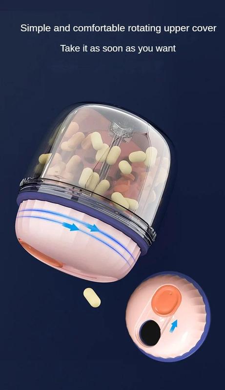 Product Introduction of Pocket Pill Organizer Waterproof Pill Box Portable Medicine Holder for Travel Vitamin Holder Container Medicine Storage Box 4