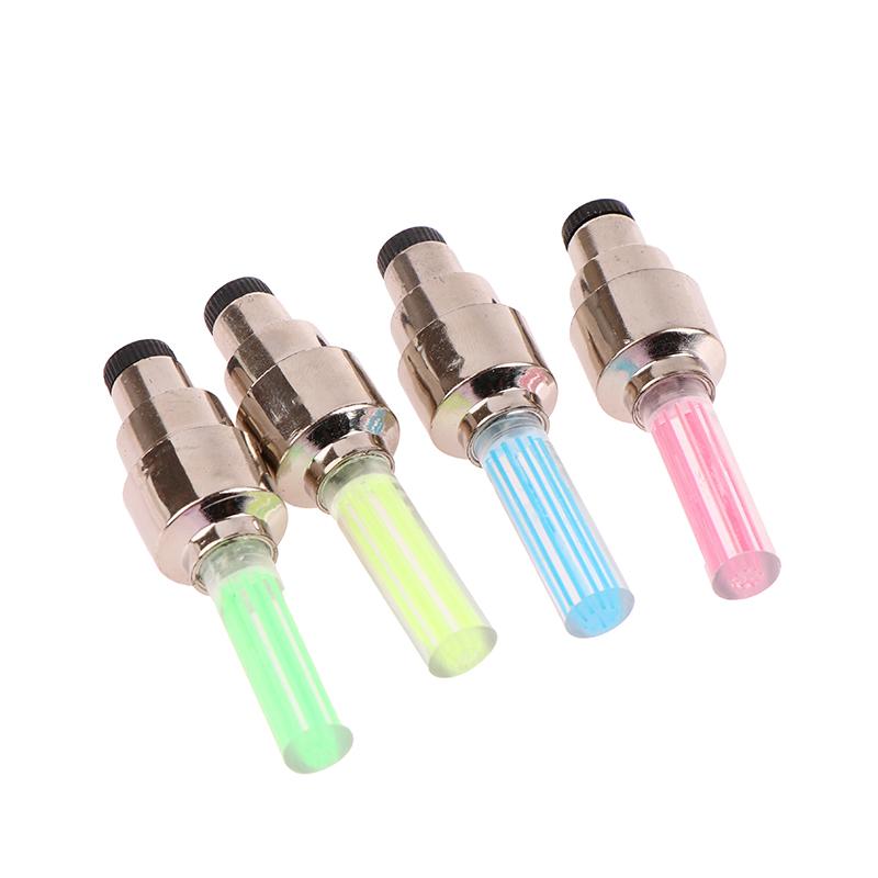 Đèn Nan Hoa Xe Đạp, Màu Neon, Cho Lốp Xe Đạp Đường Trường Và Xe Hơi, Đèn Mũ Van, Phụ Kiện Đạp Xe, Đèn Xe Đạp 7