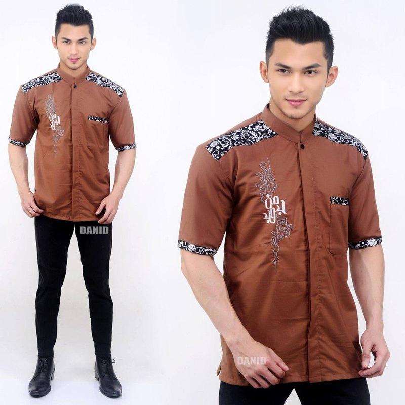 Product Introduction of BAJU KOKO PRIA DEWASA LENGAN PENDEK TERBARU KOMBINASI BATIK Motif Muslim  Katun Kurta Panjang 55