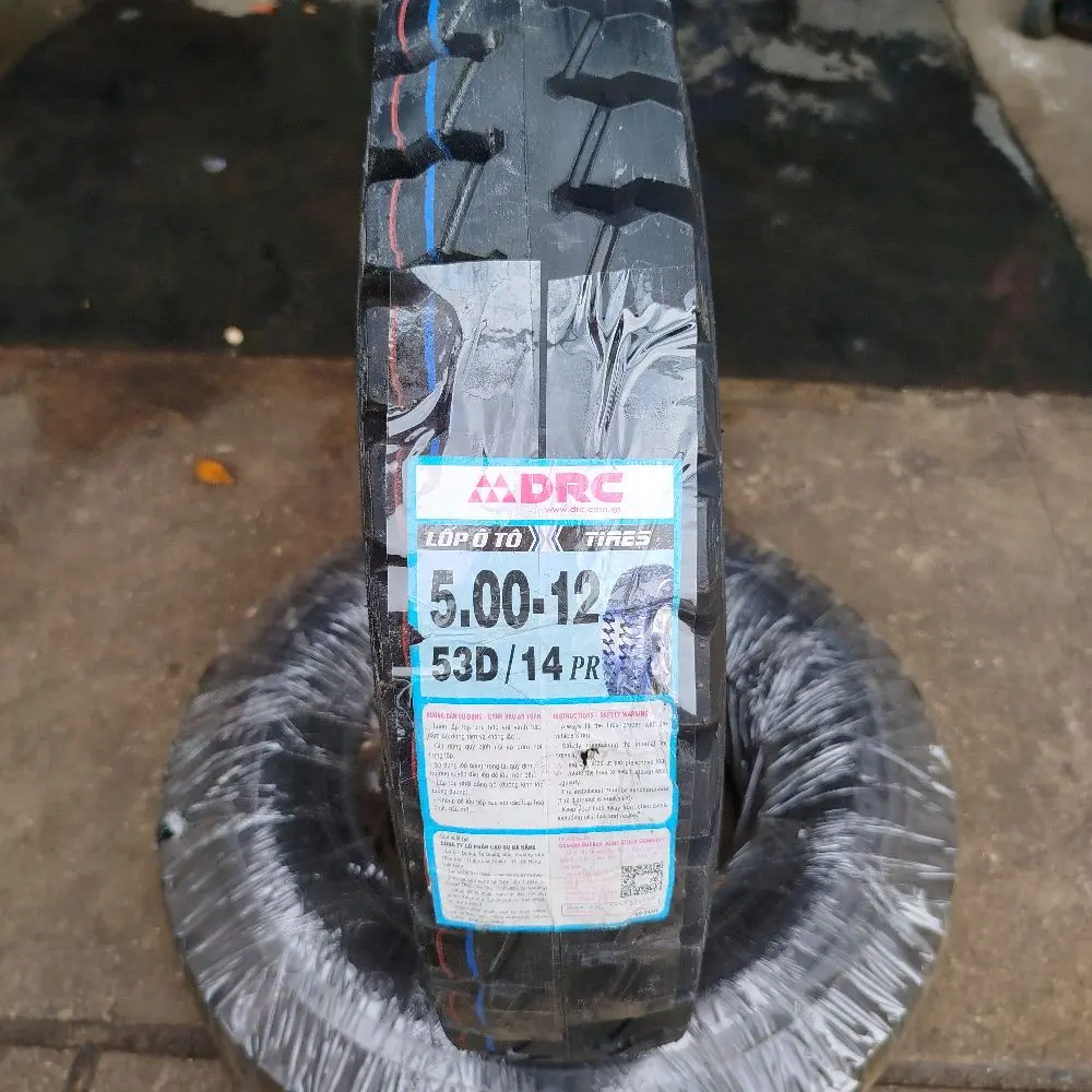 lốp DRC 500-12 14pr cho xe tải nhẹ - xe ba gác