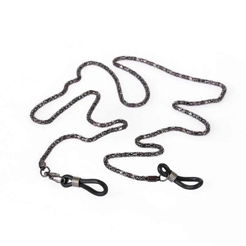 Product Introduction of 4 Colors Adjustable Anti-lost Unisex Spectacles Cord Reading Glasses Chain Sunglasses Strap Metal Lanyard 7
