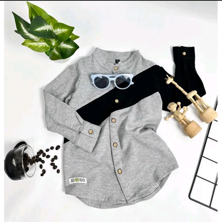 Kemeja panjang anak/Achigo kemeja lengan panjang 3