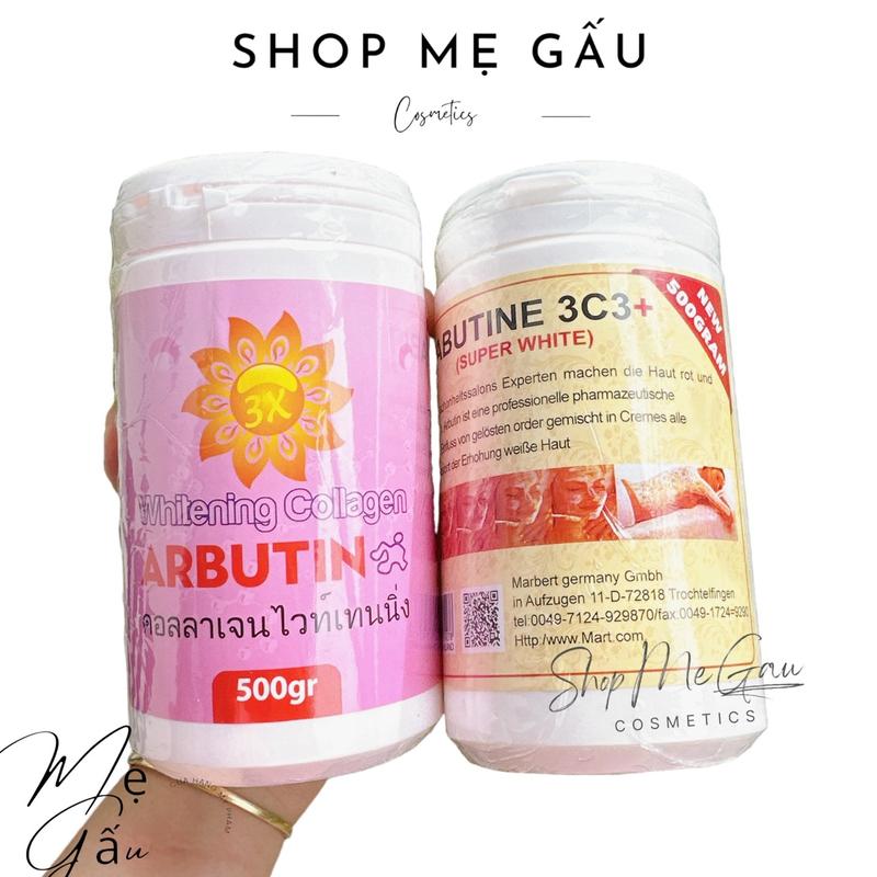  Kem body kích trắng Abutine 3C3 hộp 500gram 