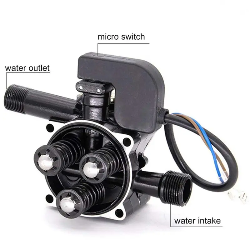 Body Head Pump Casing Set Switch Otomatis Piston Jet Cleaner 4