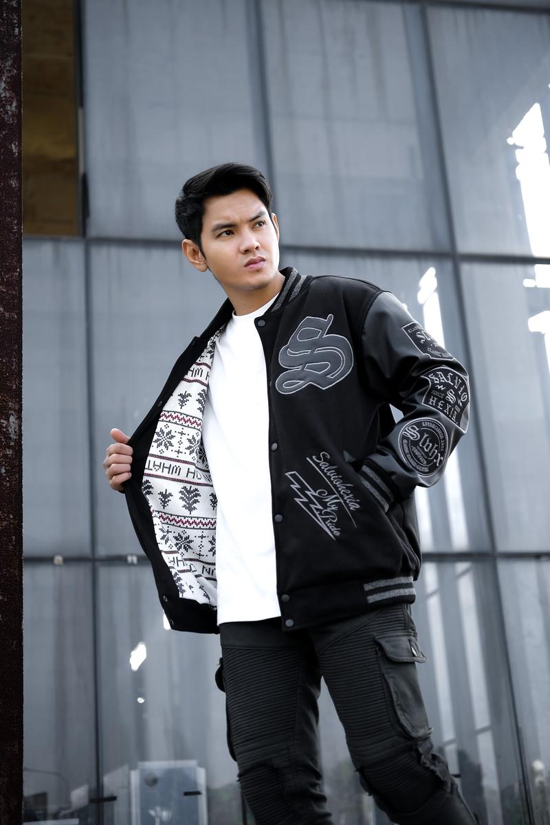 Product Introduction of Salvio Hexia Varsity Jacket Black My Pride 15