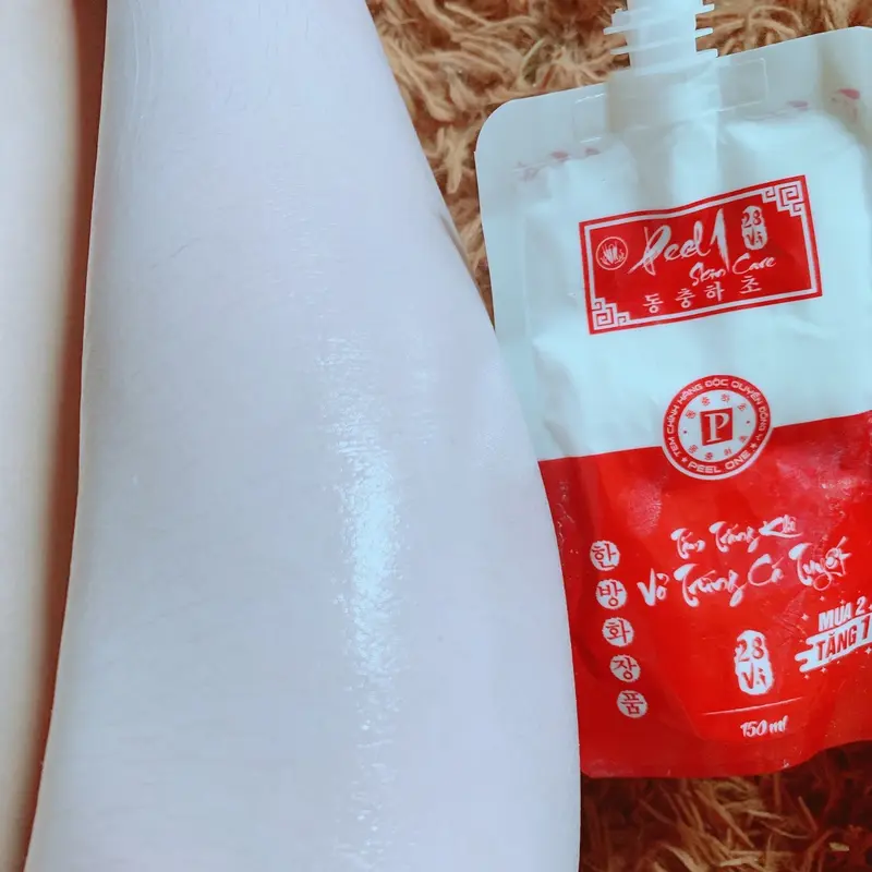 COmbo TẨY DA CHẾT VÀ TẮM TRẮNG KHÔ( MASK BODY) Dưỡng Body 7