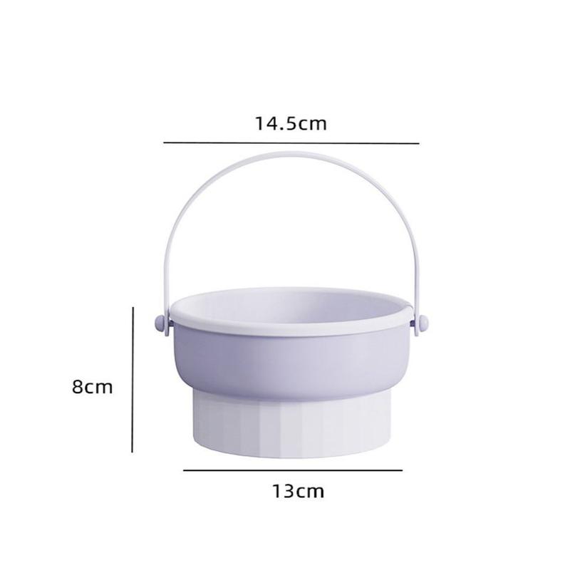 HL0606 Pembersih Kuas Make Up Gantung Make Up Brush Cleanser Rak Pengering Kuas Make Up Brush Stand Holder Penyimpanan 9