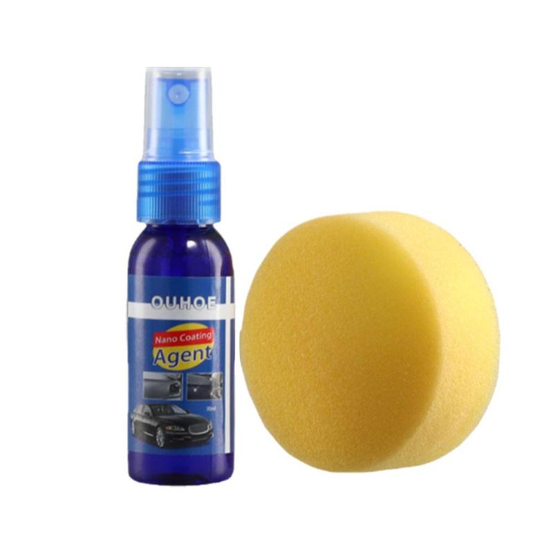Product Introduction of Automotive Plastic Repair Coating Agent Automotive And Exterior Cleaning 30/100ml+sponge H4U4 31