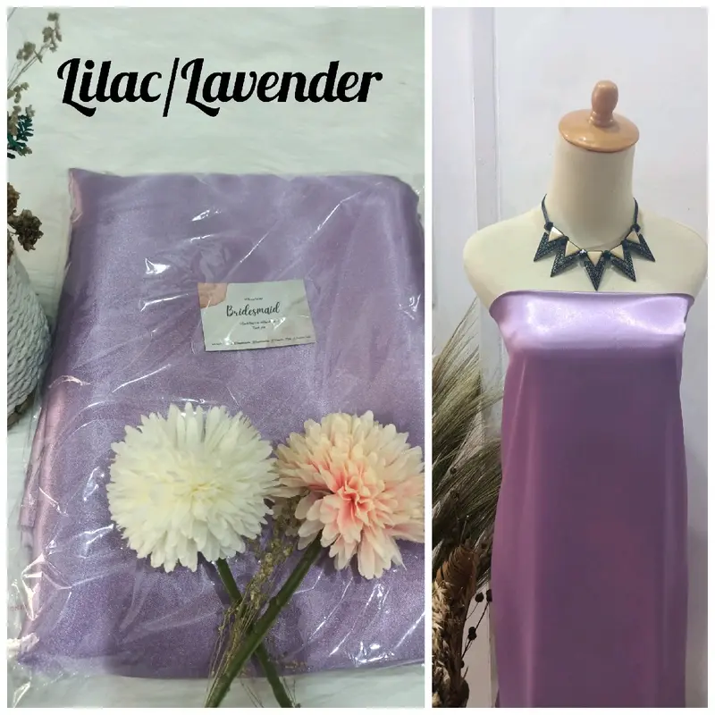 3 Meter Kain Satin Kilap Max Premium Jakarta Saten Bridesmaid Grosir Murah dan Bagus grosir kain satin meteran Bisa Dicuci bukan Jilbab 5