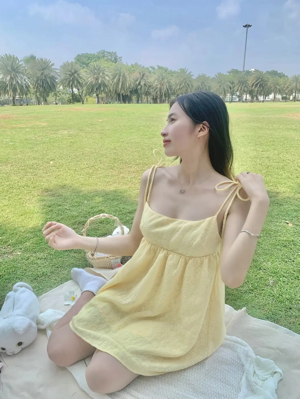 (XẢ KHO) Aurora Dress - ĐẦM BABYDOLL CỘT NƠ MÙA HÈ | BigBuy360 - bigbuy360.vn