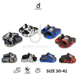 Dominic Sandal Selop Loreng Cowok Dominic Clasic Harian Terbaru Sandal Slip On Anak Laki-laki Kekinian Anti Slip Bahan Berkualitas Nyaman Size 30-41 - Kaki Dominic Sandal Selop Loreng Cowok Dominic Clasic Harian Terbaru Sandal Slip On Anak Laki-laki Kekinian Anti Slip Bahan Berkualitas Nyaman Size 30-41 - Kaki