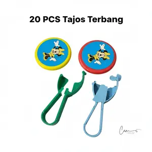 20 PCS Mainan Tajos Terbang Murah Edukasi Anak