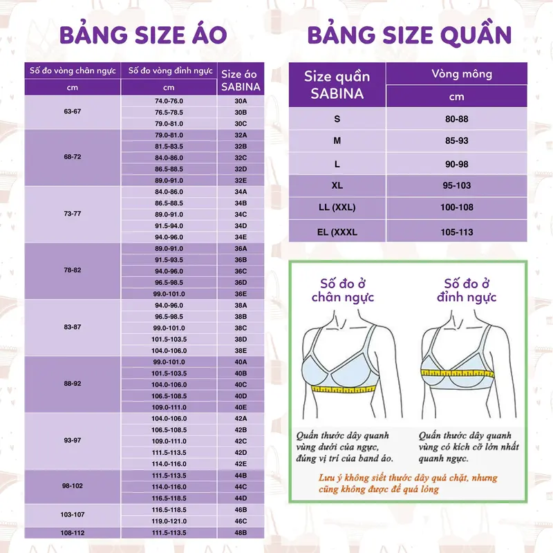 Áo Lót Không Gọng Mút Dày Vừa 2cm Bản Dây Lưng Không Viền May Phù Hợp Vòng 1 Vừa và Nhỏ Soft Doomm By Sabina NBH23002 (Giống SBXH6001) 1